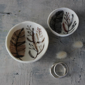 Feather Twig Trinket Dishes - Tribe Castlemaine