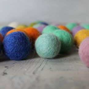 Felt Balls Spring 2.5cm - Tribe Castlemaine