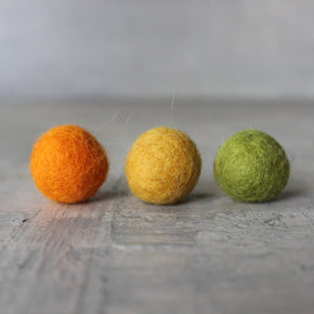 Felt Balls Spring 2.5cm - Tribe Castlemaine