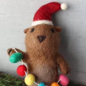 Felt Christmas Wombats - Tribe Castlemaine