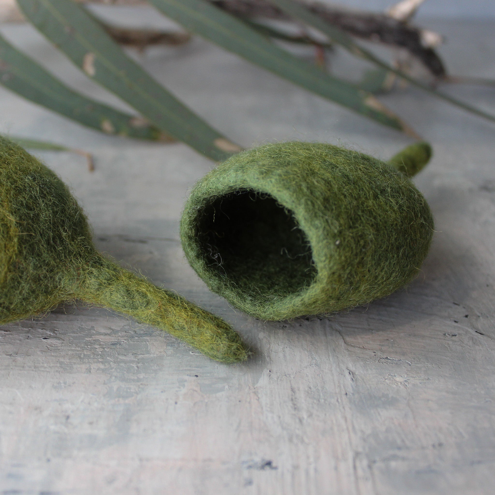 Felt Gumnut Pod - Tribe Castlemaine