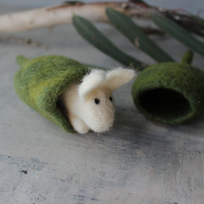 Felt Gumnut Pod - Tribe Castlemaine