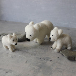 Felt Polar Bears - Tribe Castlemaine