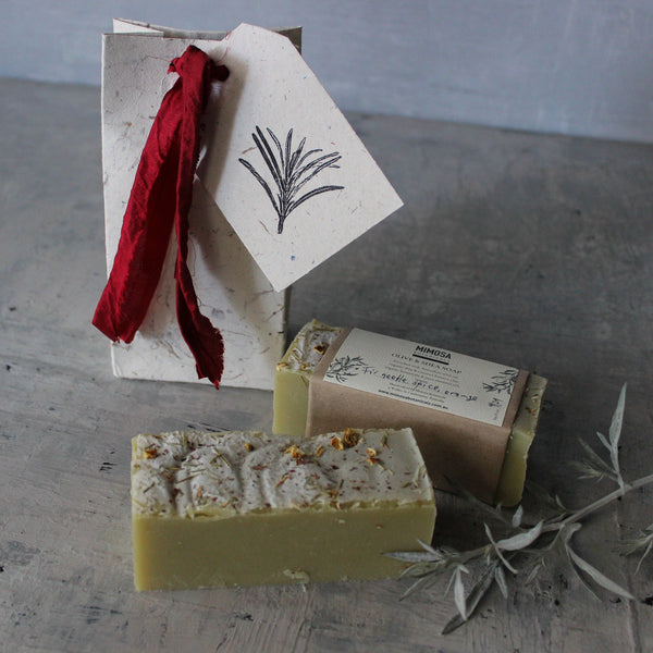 Festive Farmhouse Soap Gift Wrapped - Tribe Castlemaine