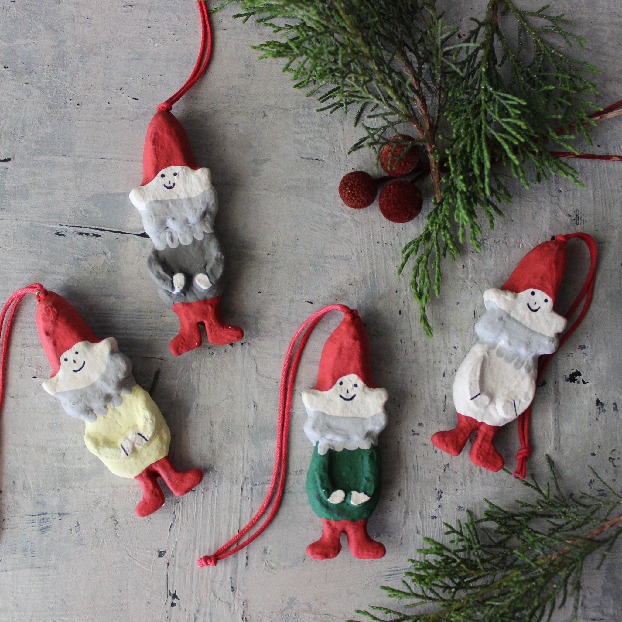 Festive Gnome Ornaments - Tribe Castlemaine