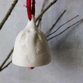 Festive Porcelain Bells - Tribe Castlemaine