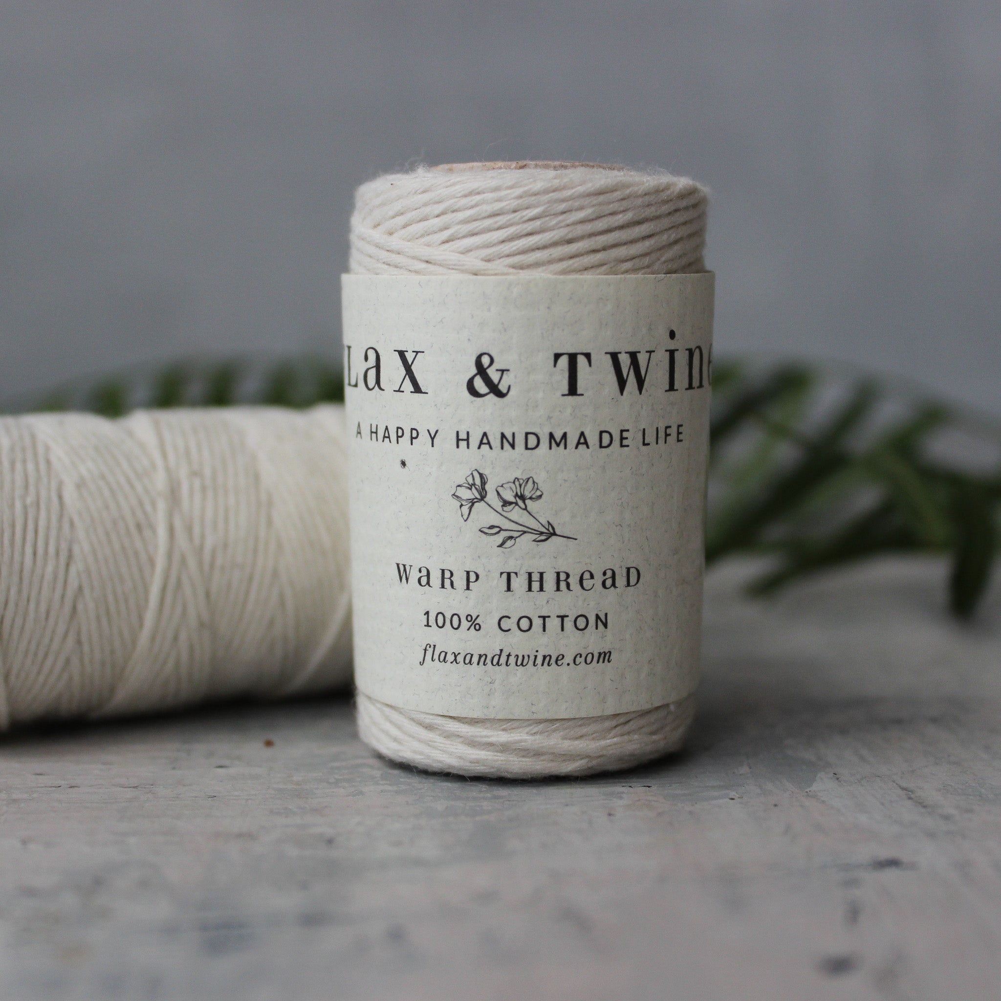 Flax & Twine Cotton Warp Thread - Tribe Castlemaine