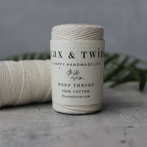 Flax & Twine Cotton Warp Thread - Tribe Castlemaine