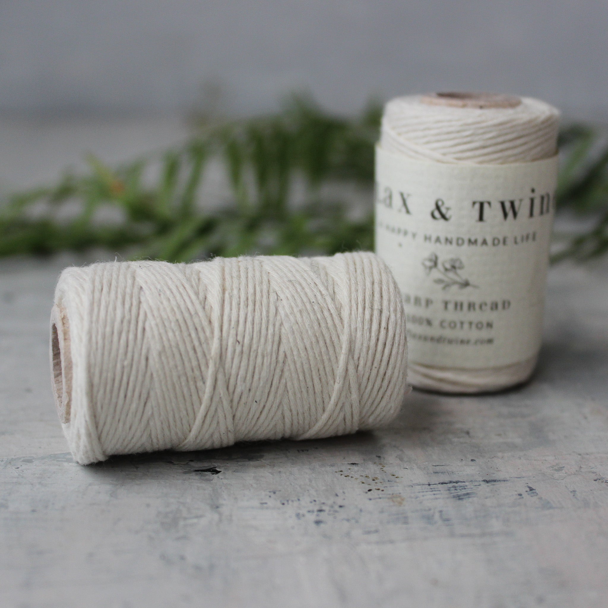 Flax & Twine Cotton Warp Thread - Tribe Castlemaine