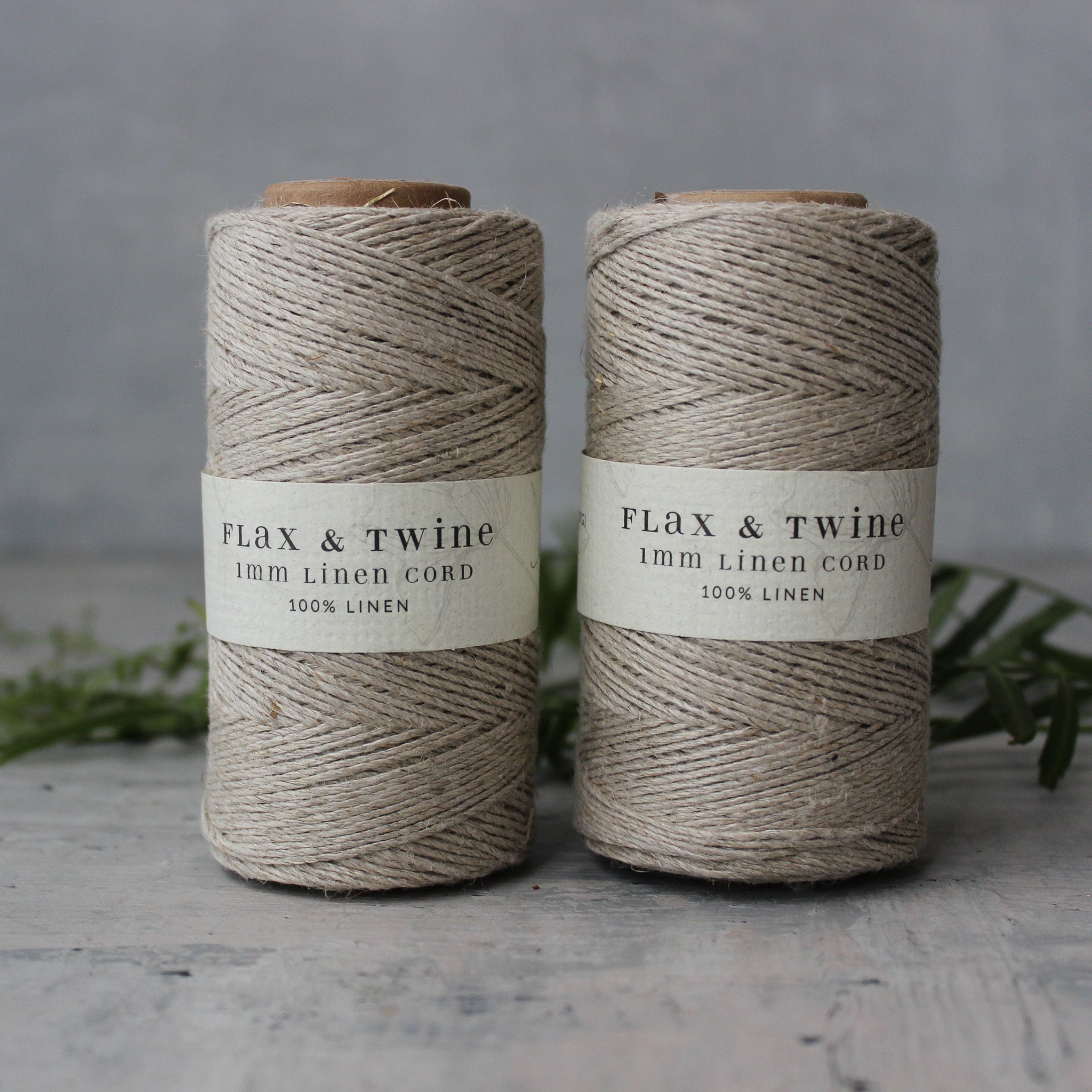 Flax & Twine Linen Cord - Tribe Castlemaine