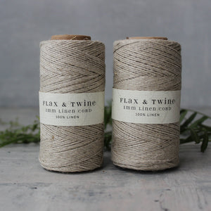Flax & Twine Linen Cord - Tribe Castlemaine