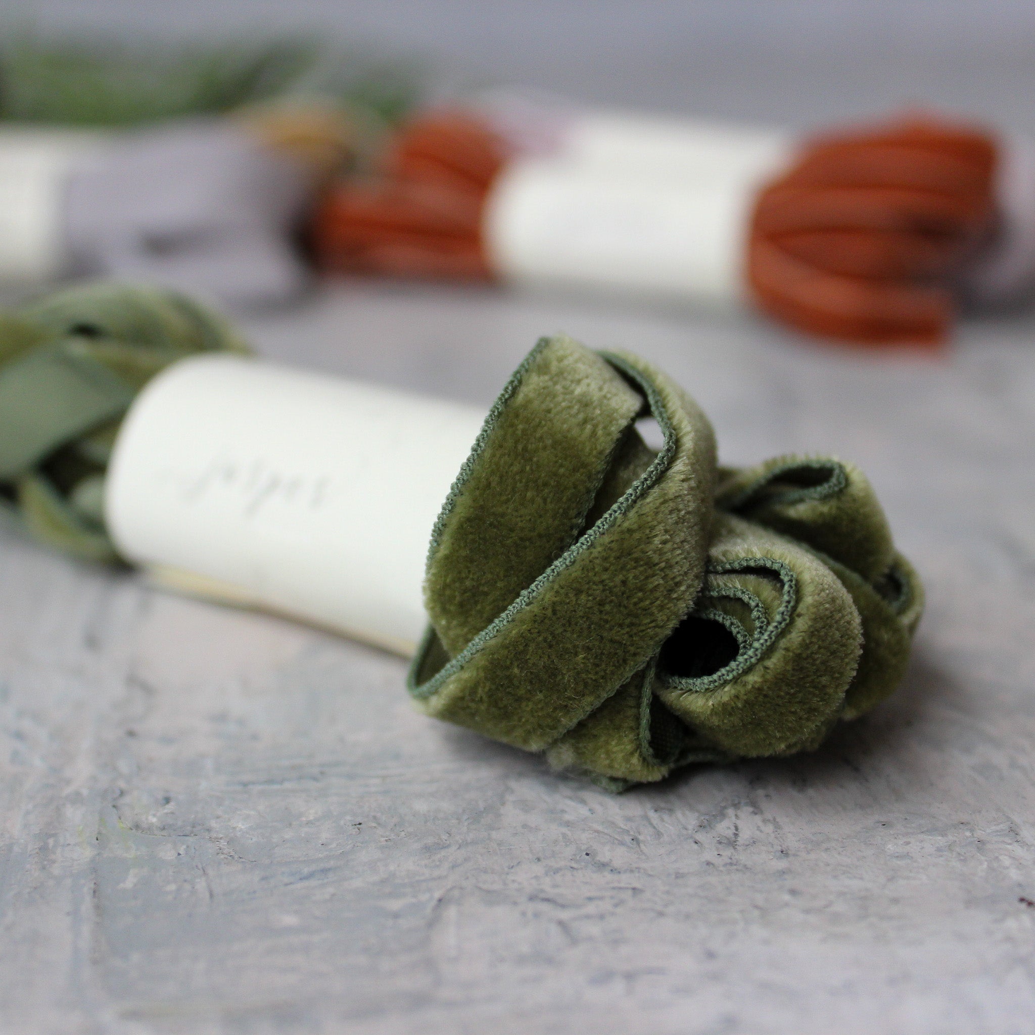 Flax & Twine Velvet Ribbon - Tribe Castlemaine