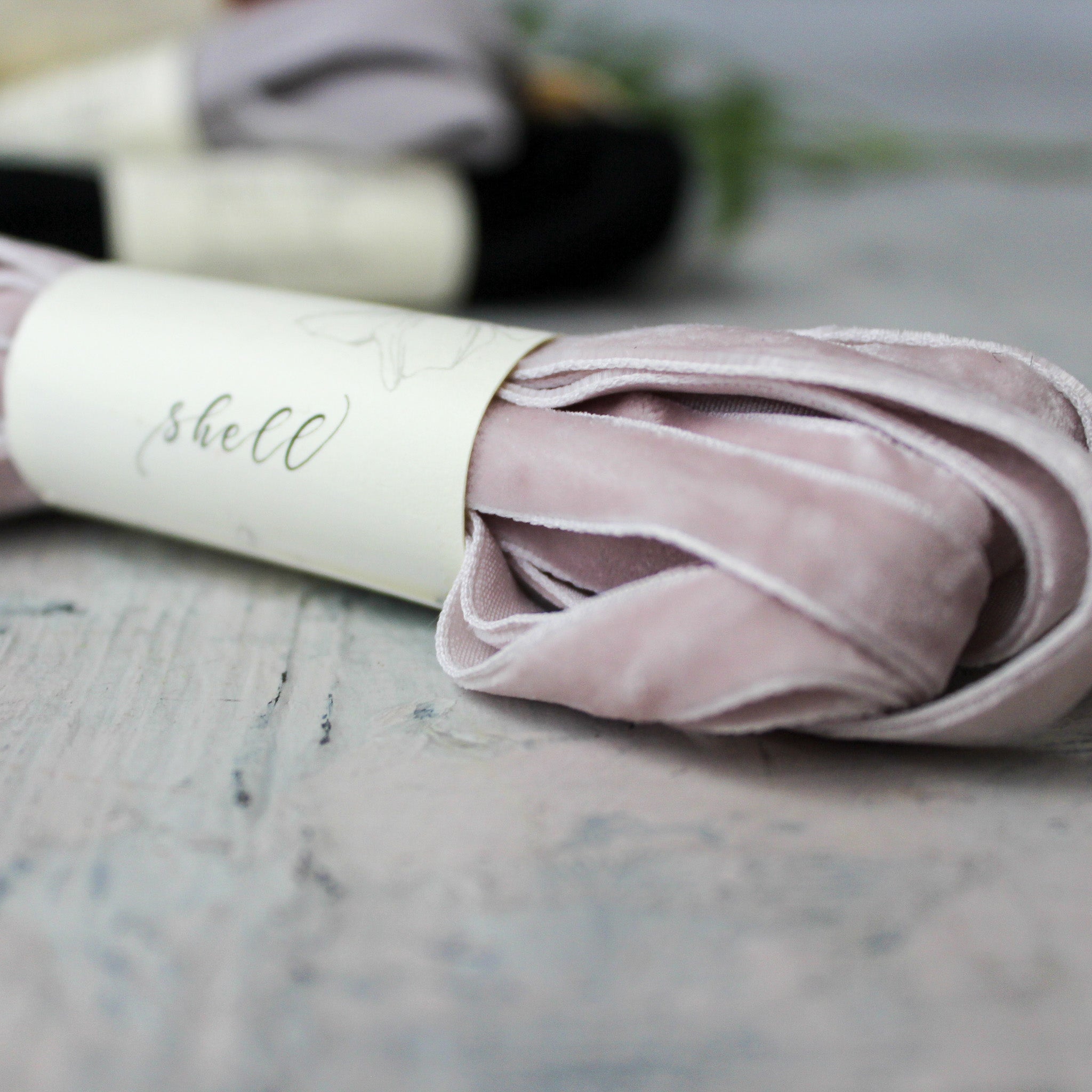 Flax & Twine Velvet Ribbon - Tribe Castlemaine