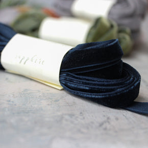 Flax & Twine Velvet Ribbon - Tribe Castlemaine