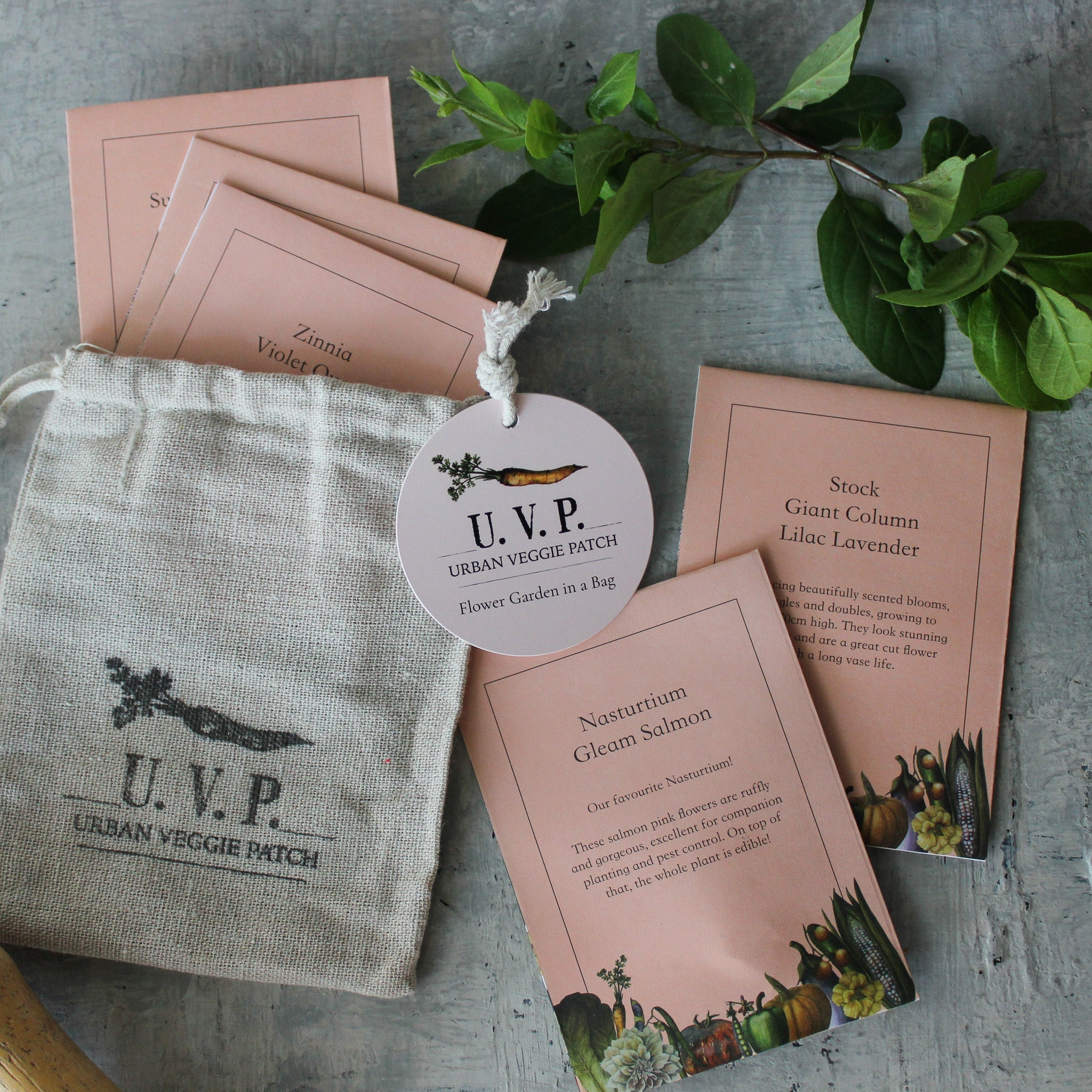 urban seed and flower Flower Garden Seed Bundle