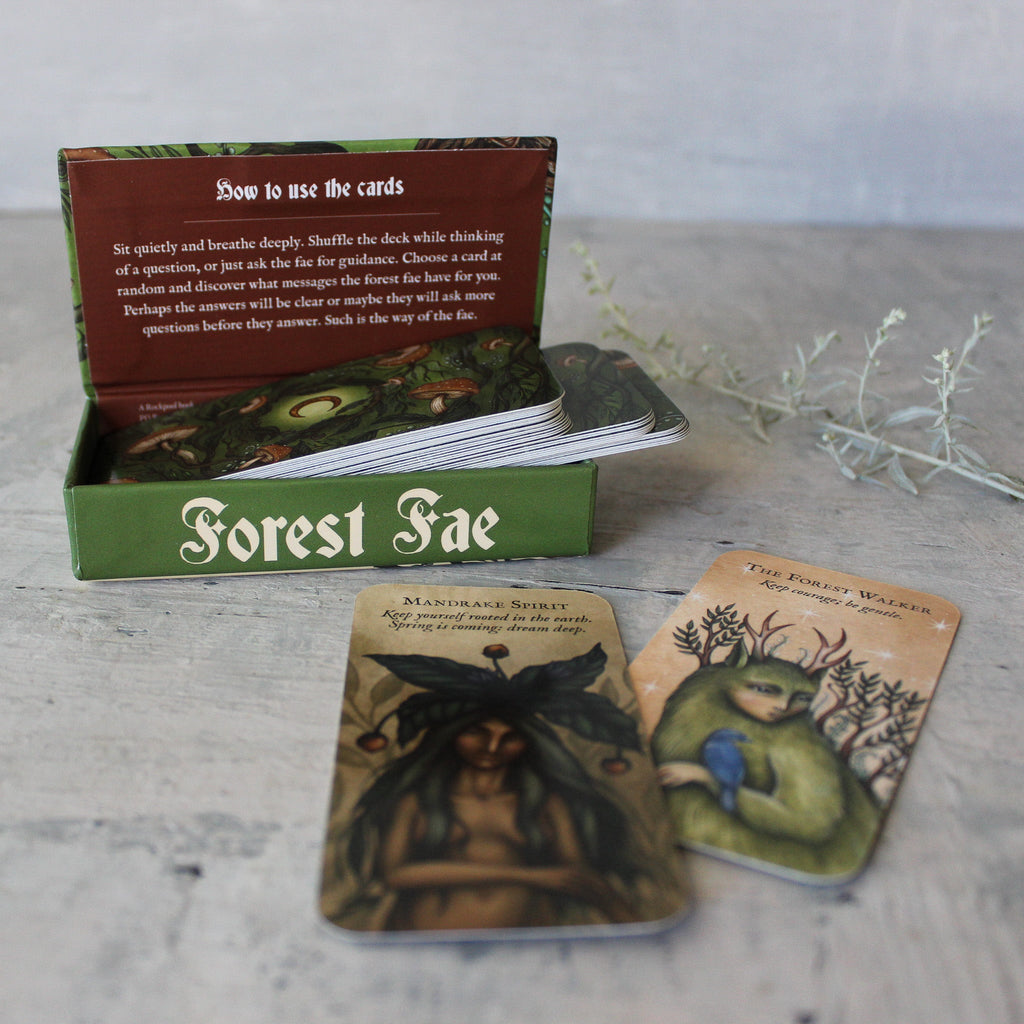 Forest Fae Messages: Mini Inspiration Cards - Tribe Castlemaine