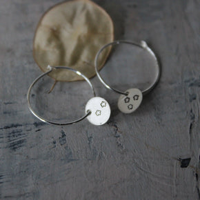 Forget - Me - Not Hoop Earrings - Tribe Castlemaine