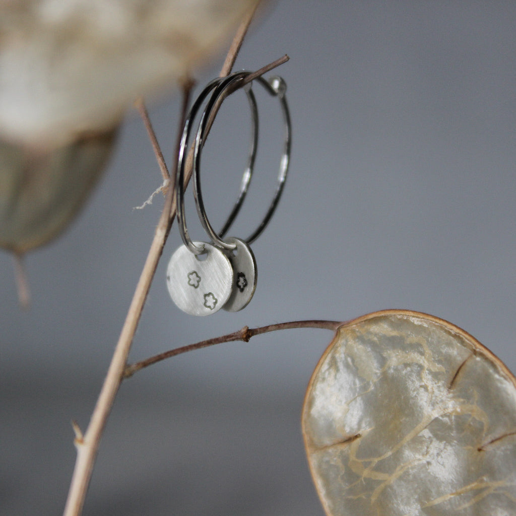 Forget - Me - Not Hoop Earrings - Tribe Castlemaine