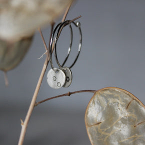 Forget - Me - Not Hoop Earrings - Tribe Castlemaine