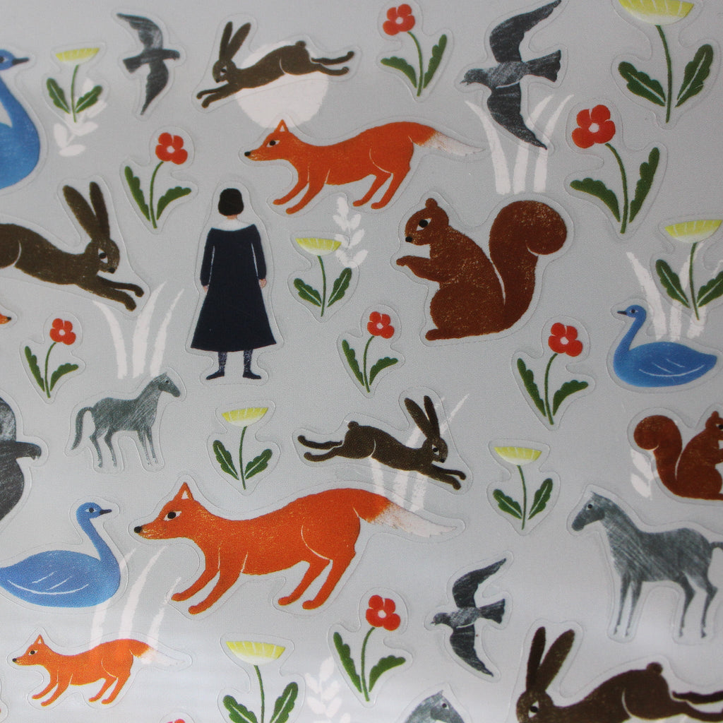 Garden Nishi Shuku Sticker Sheet - Tribe Castlemaine
