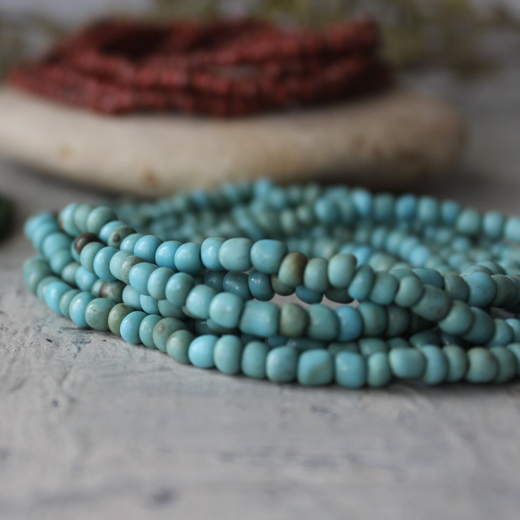 Glass Seed Bead Necklaces (4mm) - Tribe Castlemaine