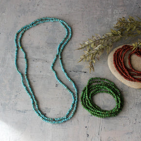 Glass Seed Bead Necklaces (4mm) - Tribe Castlemaine