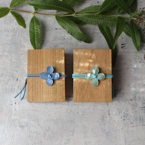 Glass Sewing Pins in Cherry - wood Box - Tribe Castlemaine