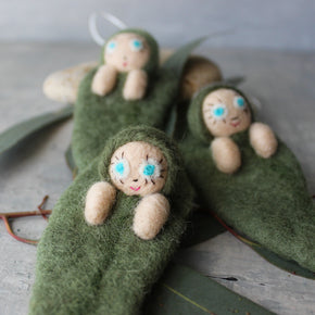 Gumnut Baby Snugglepot Cuddlepie Ornament - Tribe Castlemaine