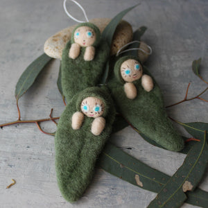Gumnut Baby Snugglepot Cuddlepie Ornament - Tribe Castlemaine
