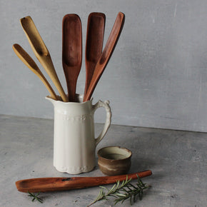 Hand Carved Wood Spoons Long - Tribe Castlemaine