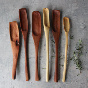 Hand Carved Wood Spoons Long - Tribe Castlemaine