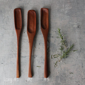 Hand Carved Wood Spoons Long - Tribe Castlemaine