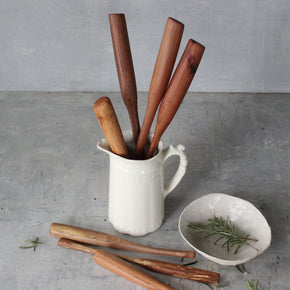 Hand Carved Wood Spurtles - Tribe Castlemaine