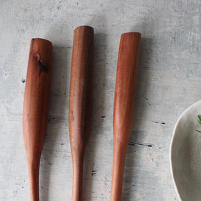 Hand Carved Wood Spurtles - Tribe Castlemaine