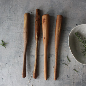 Hand Carved Wood Spurtles - Tribe Castlemaine