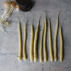Hand Dipped Beeswax Candles - Tribe Castlemaine
