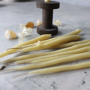 Hand Dipped Beeswax Candles - Tribe Castlemaine