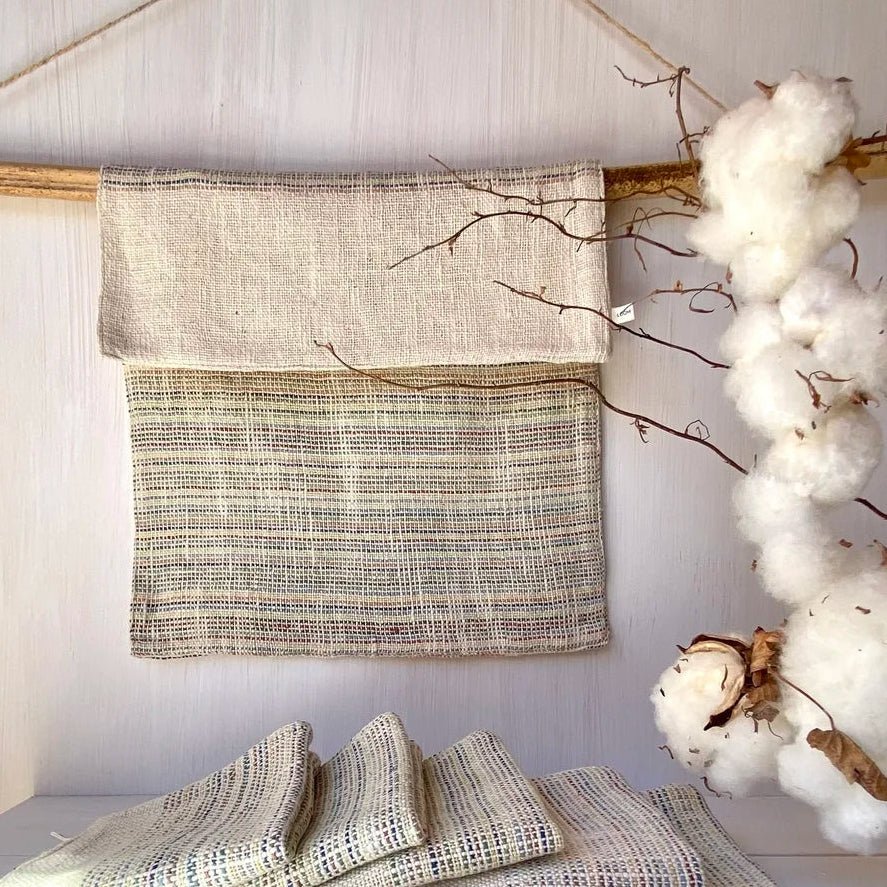 Handwoven Cotton Hand Towels - Tribe Castlemaine