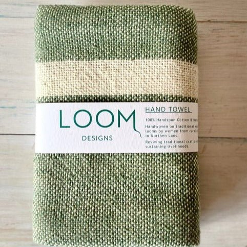 Handwoven Cotton Hand Towels - Tribe Castlemaine