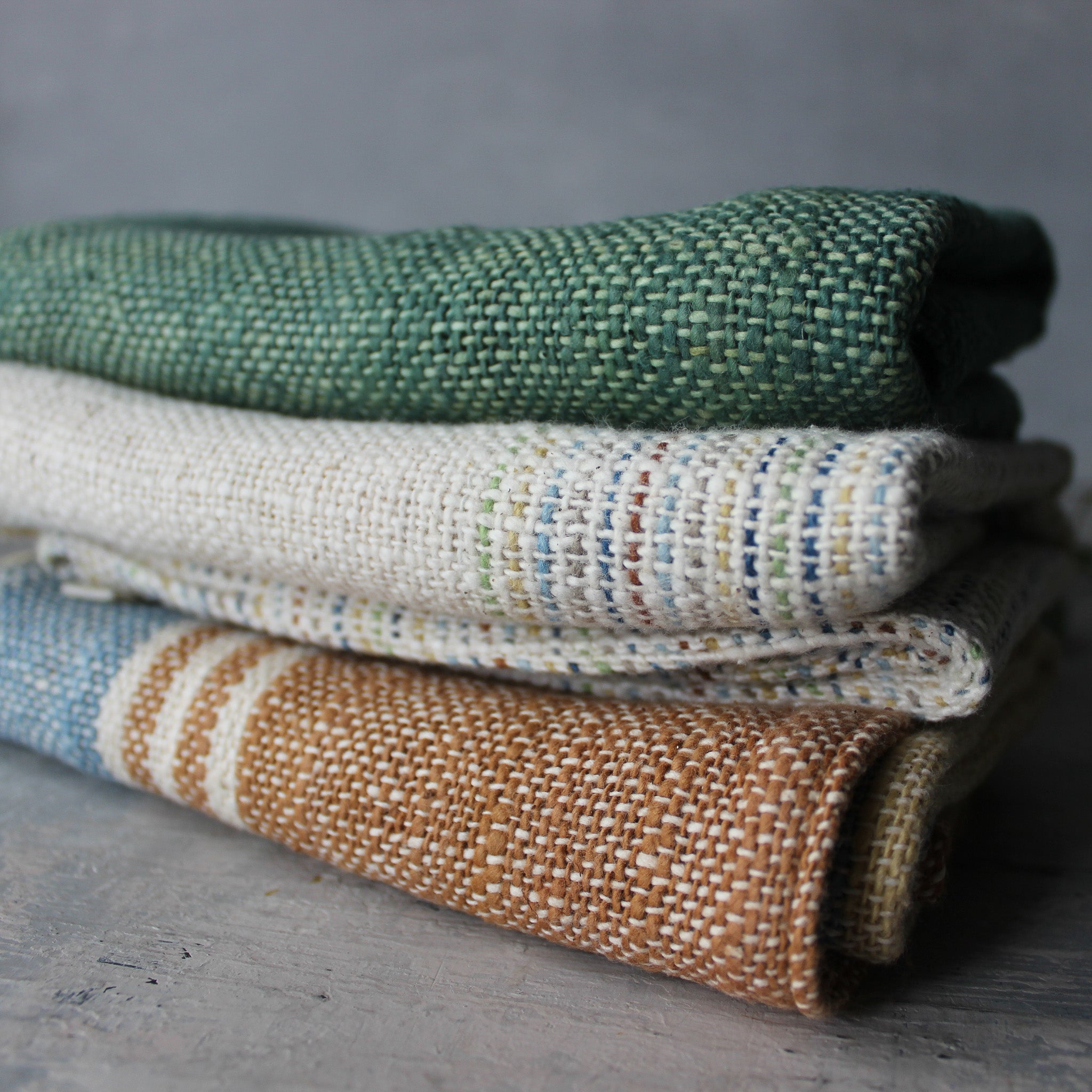 Handwoven Cotton Hand Towels - Tribe Castlemaine