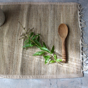 Handwoven Hemp Placemats - Tribe Castlemaine