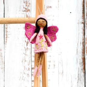 Hanging Felt Angel Fairies - Tribe Castlemaine