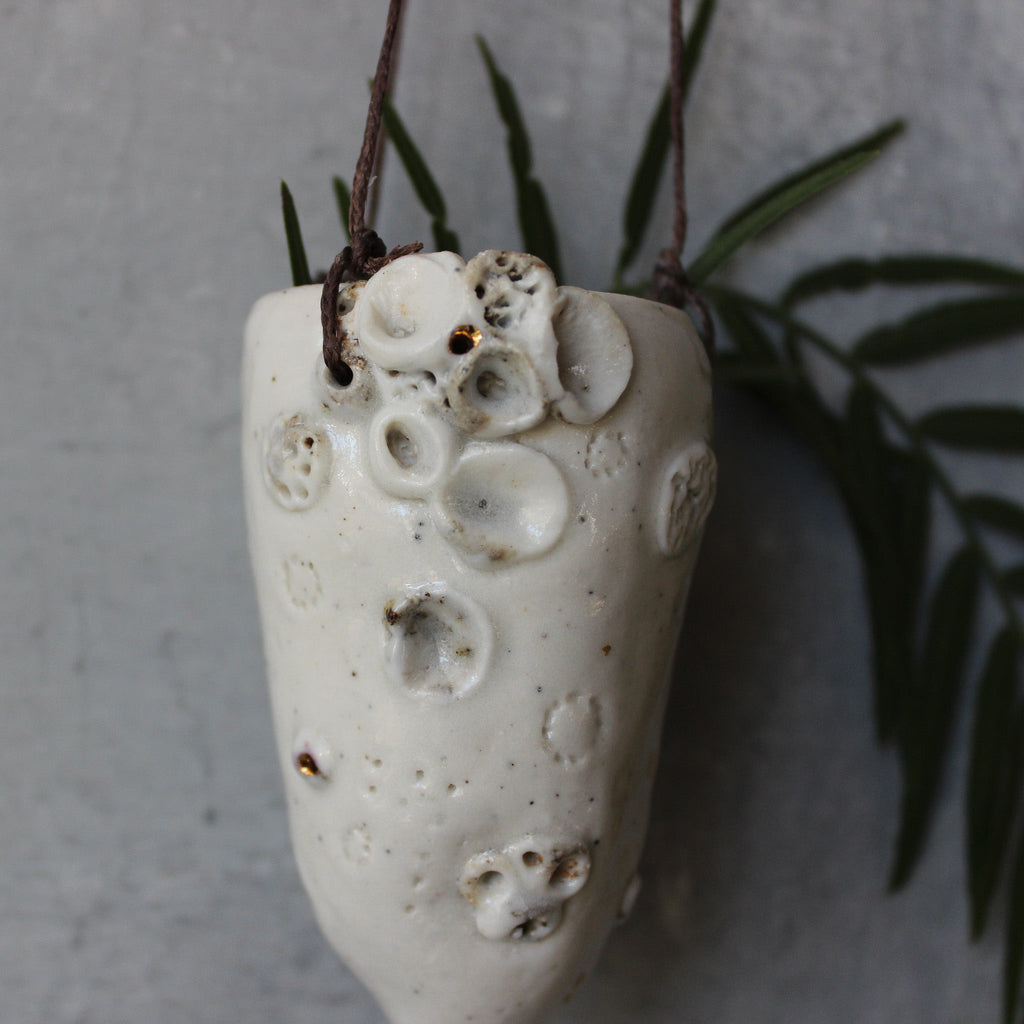 Hanging Pod Vases Coral - Tribe Castlemaine