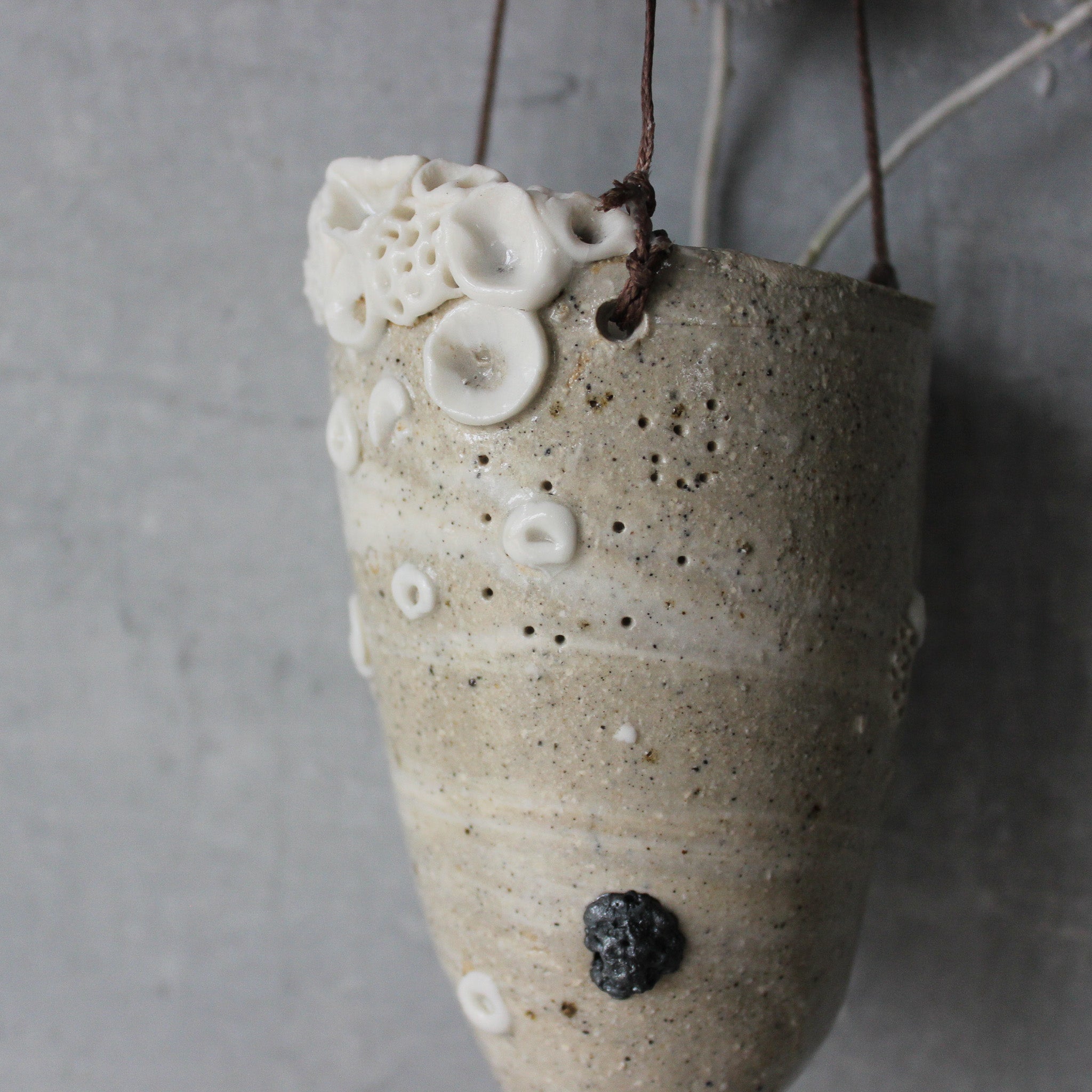 Hanging Pod Vases Coral - Tribe Castlemaine