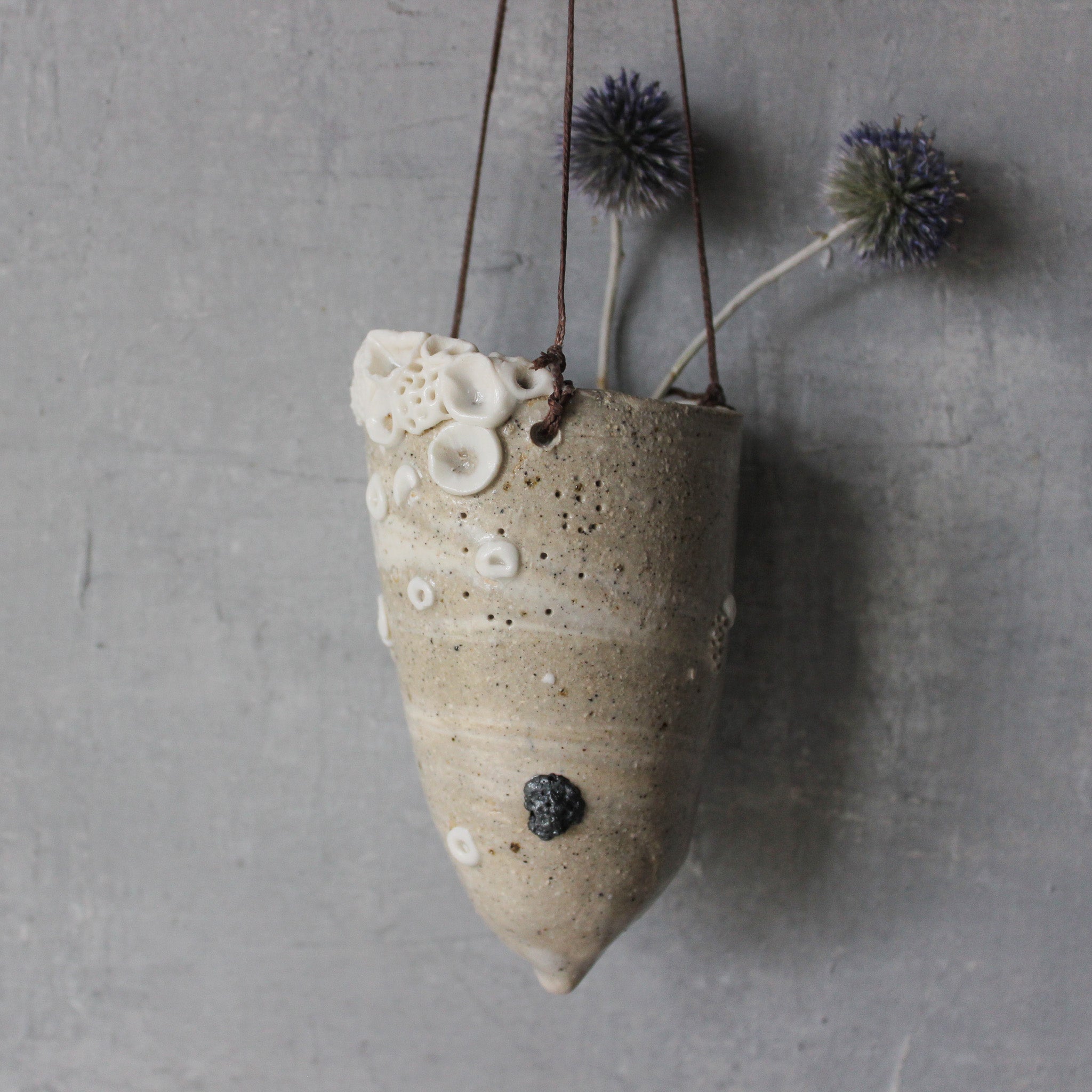 Hanging Pod Vases Coral - Tribe Castlemaine