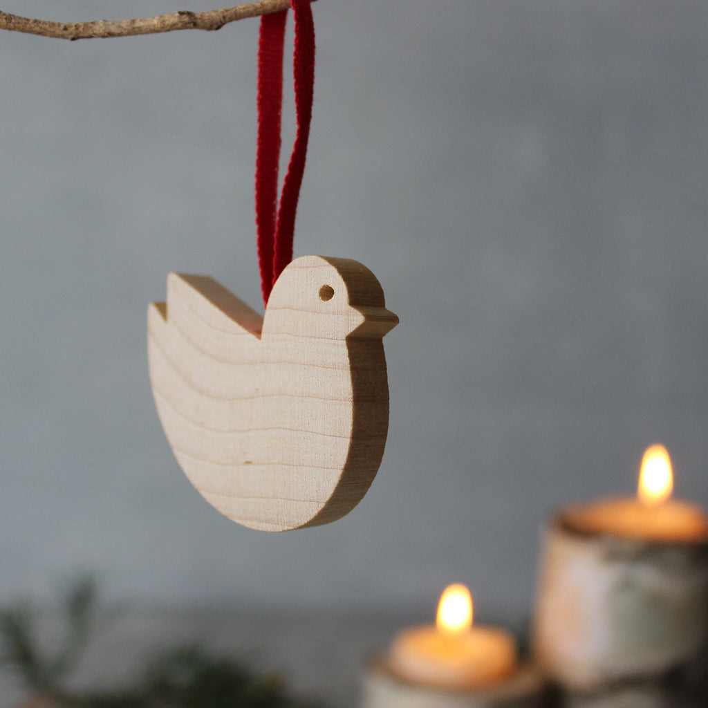 Hanging Wooden Christmas Decorations - Tribe Castlemaine