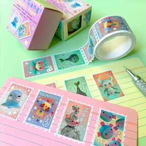 Hannakin Felt Gang Stamp Washi Tape - Tribe Castlemaine