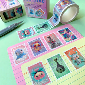 Hannakin Felt Gang Stamp Washi Tape - Tribe Castlemaine