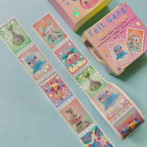 Hannakin Felt Gang Stamp Washi Tape - Tribe Castlemaine