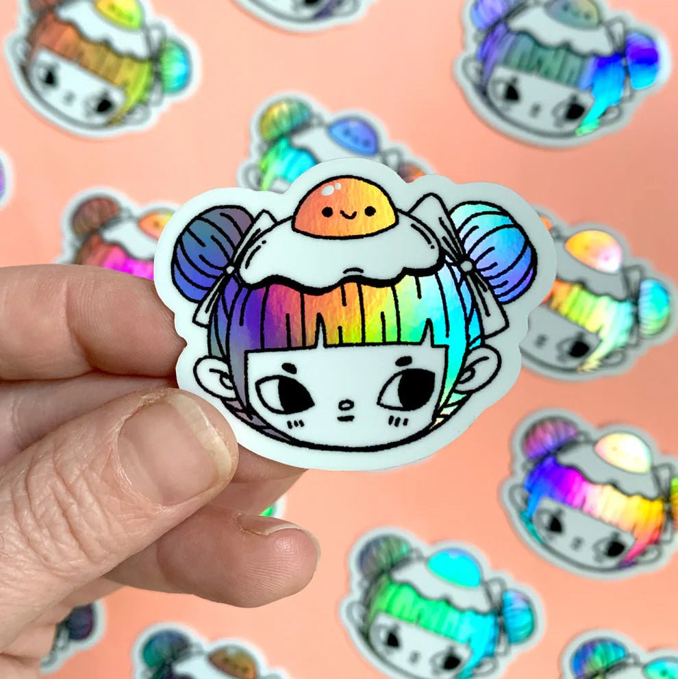 Hannakin Holographic Vinyl Stickers - Tribe Castlemaine